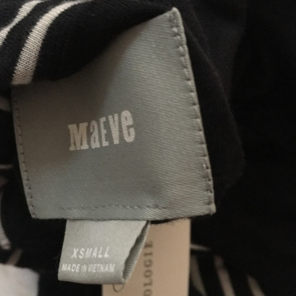 Anthropologie Maeve striped one shoulder dress - Picture 2 of 6